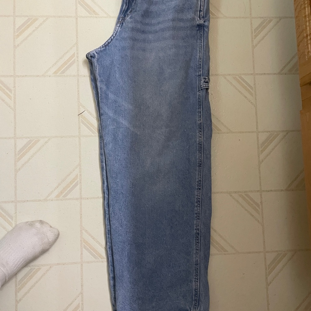H&M Blue Baggy Denim Jeans